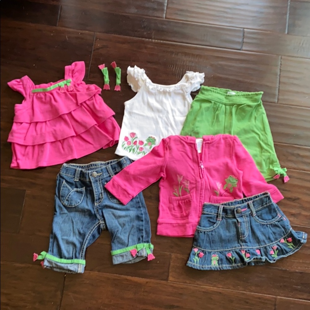 🌷 Gymboree Bright Tulip Lot 🌷